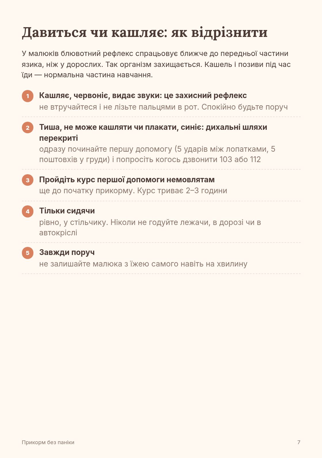 Давиться чи кашляє